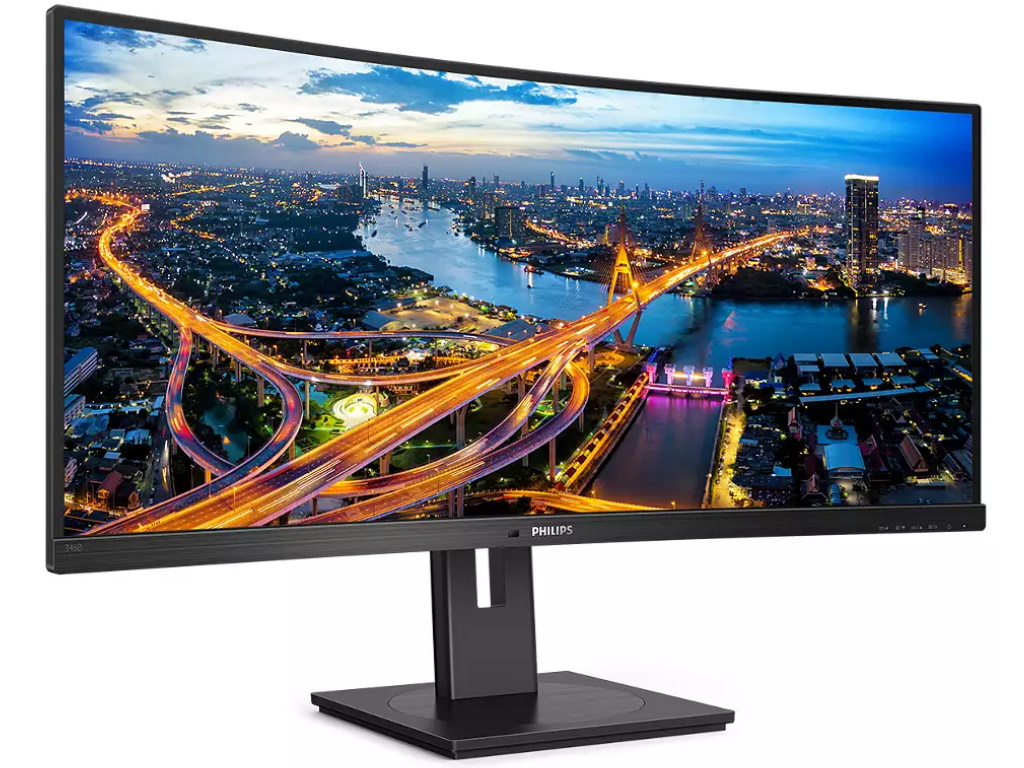 Monitor PHILIPS 346B1C/00 34"/VA,21:9,zakrivljen/3440x1440/100Hz/4ms GtG/HDMI,DP,USB,LAN/zvucnici - Slika 2